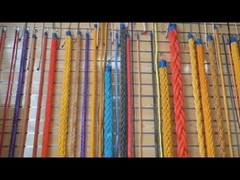 Σχοινί πολυαιθυλενίου 8-σκελών χαμηλής πυκνότητας