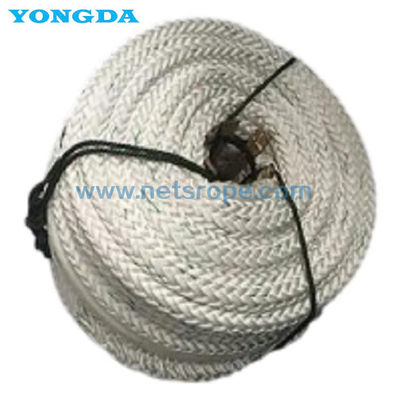 28mm UV αντίστασης της PET ινών αντοχή σχοινιών υψηλής αντοχής 12 νήμα