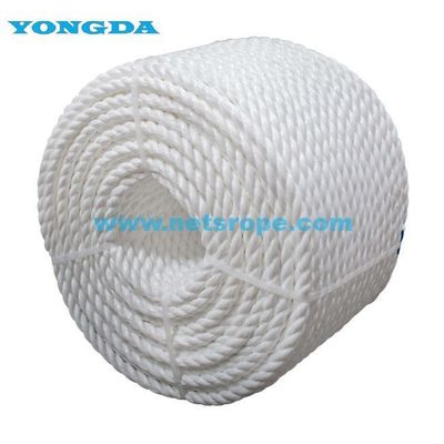 Οικονομικό 12mm 1/2 ίντσες PP 3 Stand Twisted σχοινί ρυμούλκησης για την τράβηξη