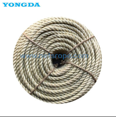 ISO1181-2004[E] 4-Strand Hawser τοποθετημένο σχοινί Sisal
